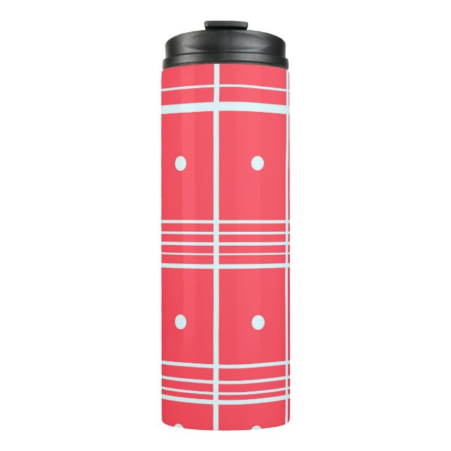 Termo Taza térmica impresa rosa (Anverso)