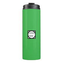 Taza térmica LOGO promocional verde