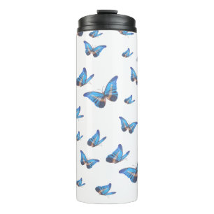 Termo Taza térmica Mariposa Azul