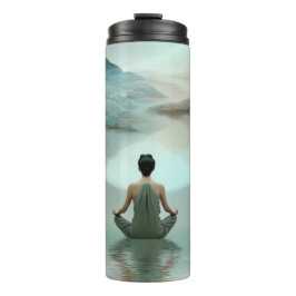 Termo Taza térmica Meditación Zen Mística 