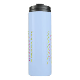 Termo Taza térmica minimalista de azul pastel
