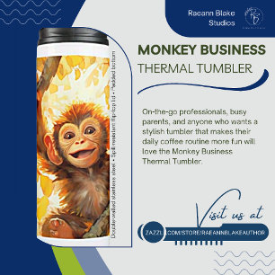 Termo Taza térmica Monkey Business