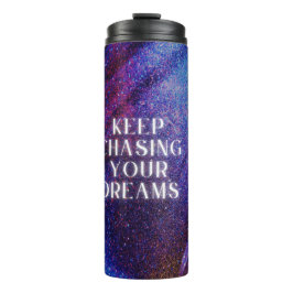 Termo Taza térmica motivacional Galaxia Púrpura