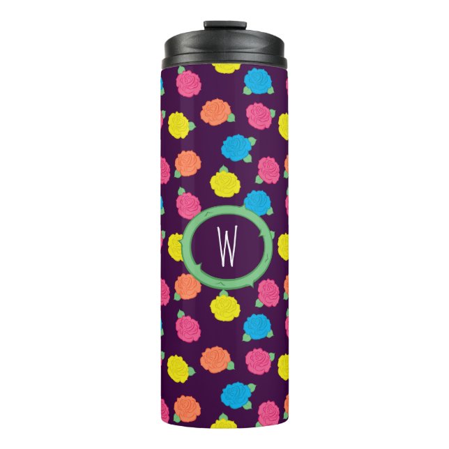 Termo Taza térmica Neon Roses (Anverso)