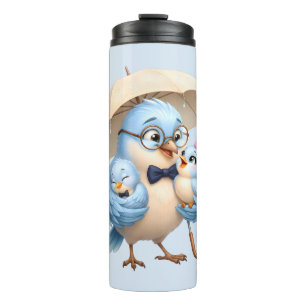 Termo Taza Térmica Papá Pájaro Regalo Día del Padre