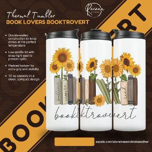 Termo Taza térmica para amantes de los libros Booktrover