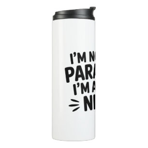 Termo Taza térmica para auxiliar legal Ninja