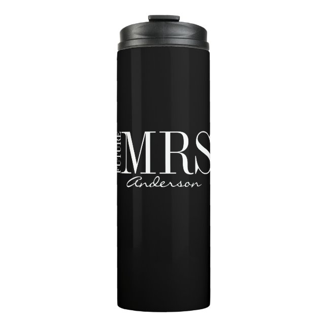 Termo Taza térmica para despedida de soltera Future Mrs. (Anverso)