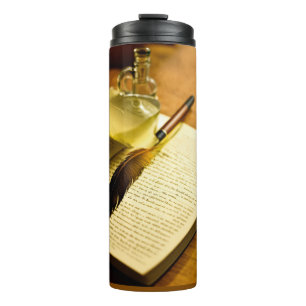 Termo Taza térmica para escritores vintage – Pluma y man