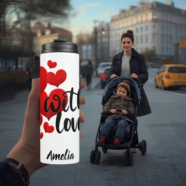 Termo Taza térmica personalizada con amor (Subido por el creador)