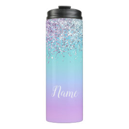 Termo Taza térmica personalizada con brillo de sirena
