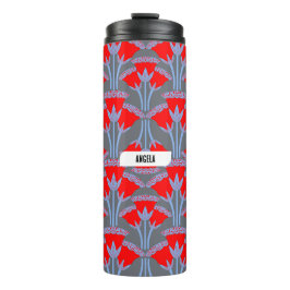 Termo Taza térmica personalizada de campanilla roja