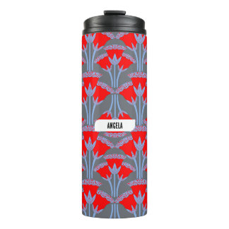 Termo Taza térmica personalizada de campanilla roja