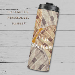 Termo Taza térmica personalizada de pastel de melocotón 