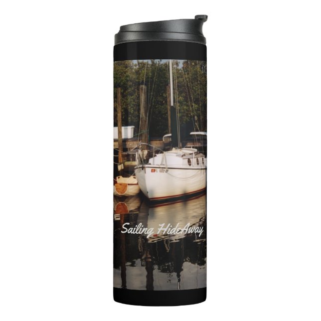 Termo Taza térmica personalizada para navegación a vela (Rotado hacia la izquierda)