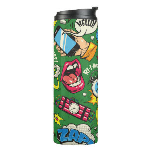 Termo Taza térmica Retro Comic Chaos