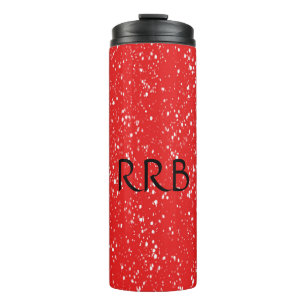 Termo Taza térmica roja personalizada