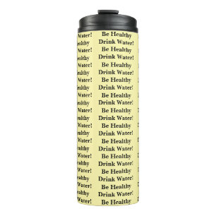 Termo Taza Térmica Sólida Amarillo Bebé Sé Saludable Agu