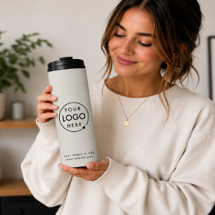 Termo Taza térmica   Taza de bebidas de 16oz con logotip