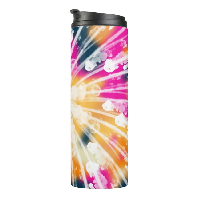 Termo Taza térmica Tie Dye (Rotado hacia la derecha)