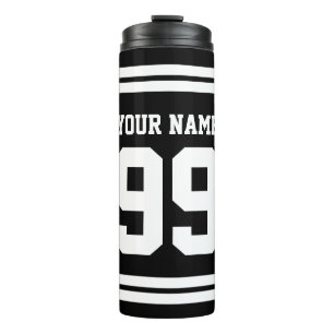 Termo Taza térmica tumbler de jersey deportivo de fútbol