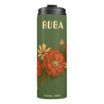 Taza térmica verde