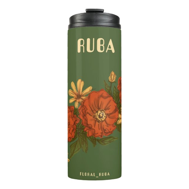 Termo Taza térmica verde (Anverso)
