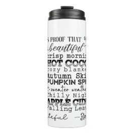 Termo Taza Térmica Vibraciones de Otoño