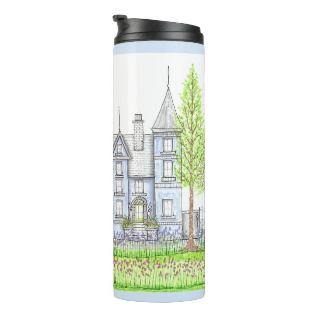 Termo Taza térmica victoriana (Rotado hacia la derecha)