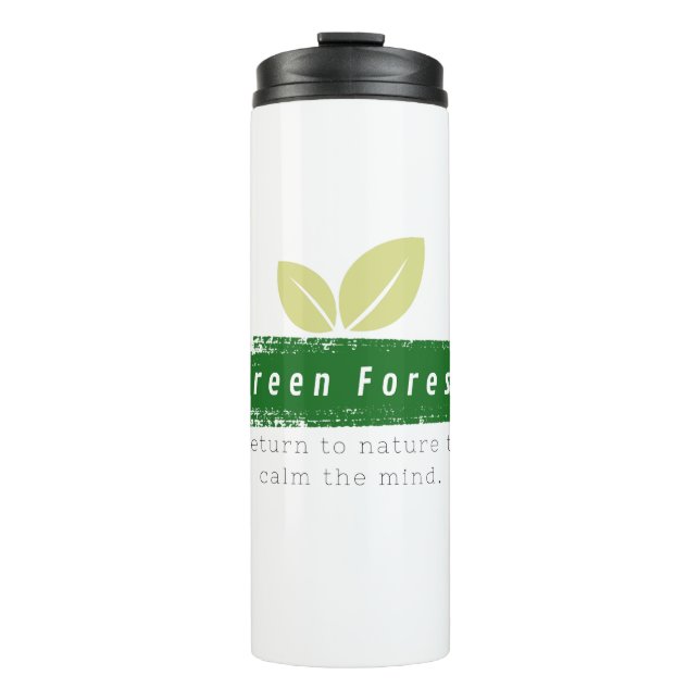 Termo tazas de viaje al aire libre en la naturaleza (Anverso)