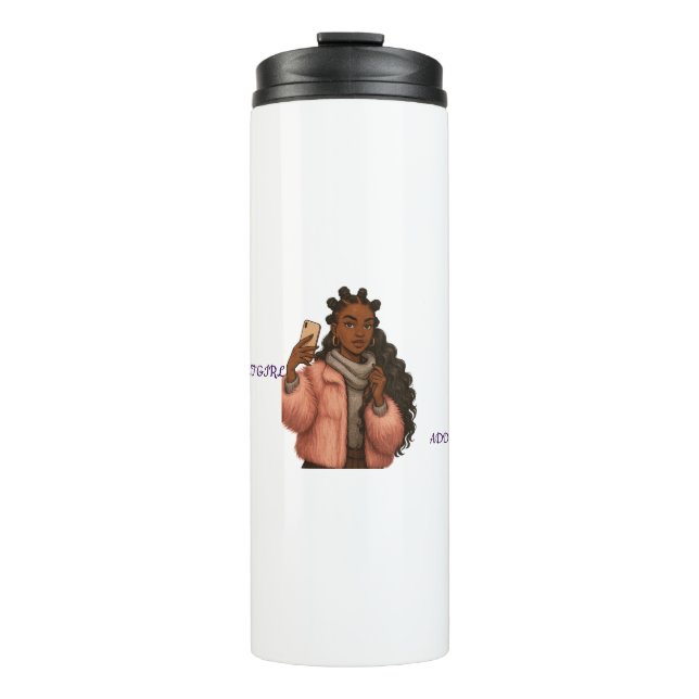 TERMO TAZAS DE VIAJE PARA JEFAS SEGURAS DE SÍ - (Anverso)