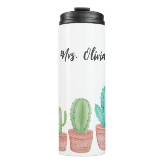 Termo Tazas de viaje térmicas y térmicas de cactus de ag