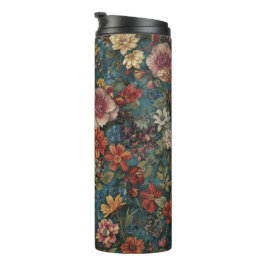 Termo Tazas térmicas con estampado floral