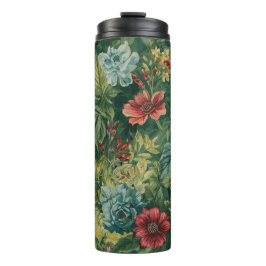 Termo Tazas térmicas con estampado floral