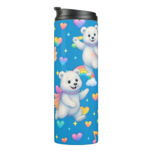 Termo Tazas térmicas de Zarah el oso polar bailarín