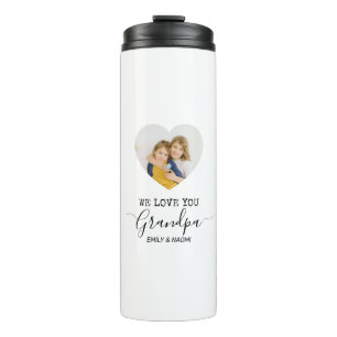 Termo Te Amamos Abuelo   Tumbler térmico personalizado