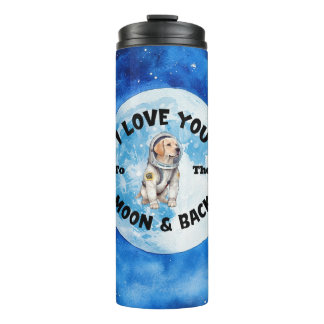 Termo Te Amo A La Luna Y Al Labrador De Regreso