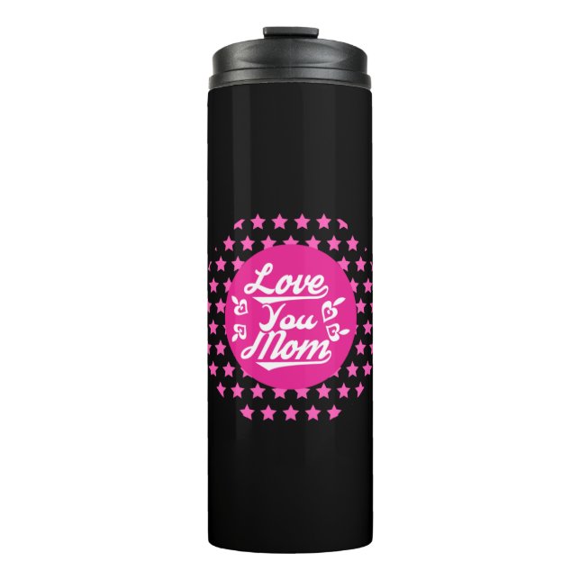 Termo Te amo, mamá, diseño del Día de la Madre-1996 (Anverso)