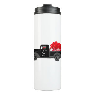 Termo ¡Te Amo! Vintage Truck Thermal Tumbler Glass