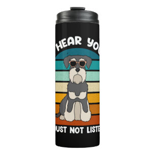 Termo Te Escucho Que No Escucho A Schnauzer