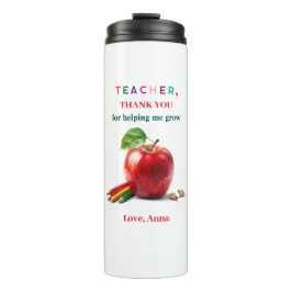Termo Teacher Gift – Thermal Tumbler Thank You Message