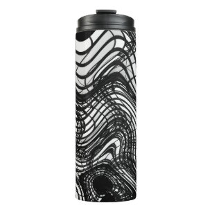 Termo Techo blanco y negro ondulado, imágenes del SVP