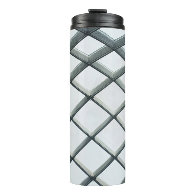 Termo Techo metalizado blanco y cúpula de cristal (Anverso)