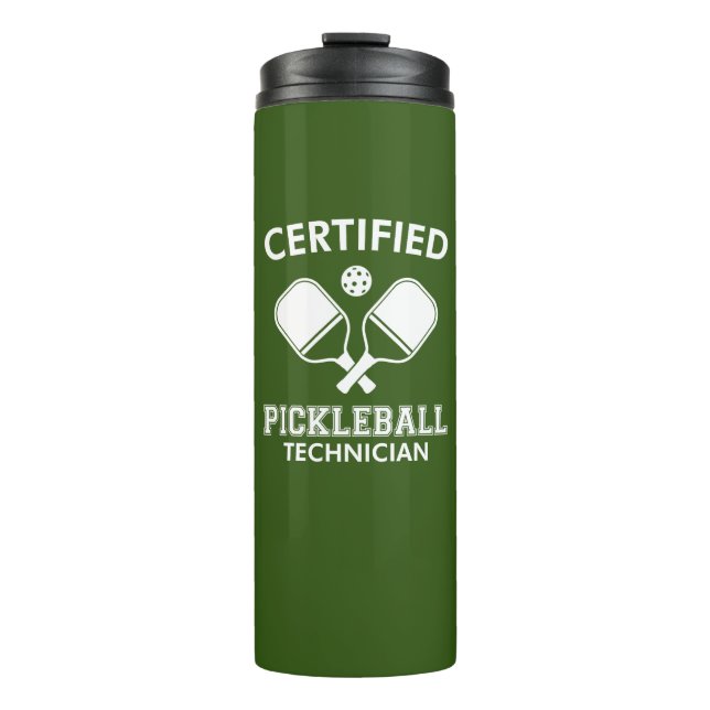 Termo Técnico de Pickleball Certificado (Anverso)