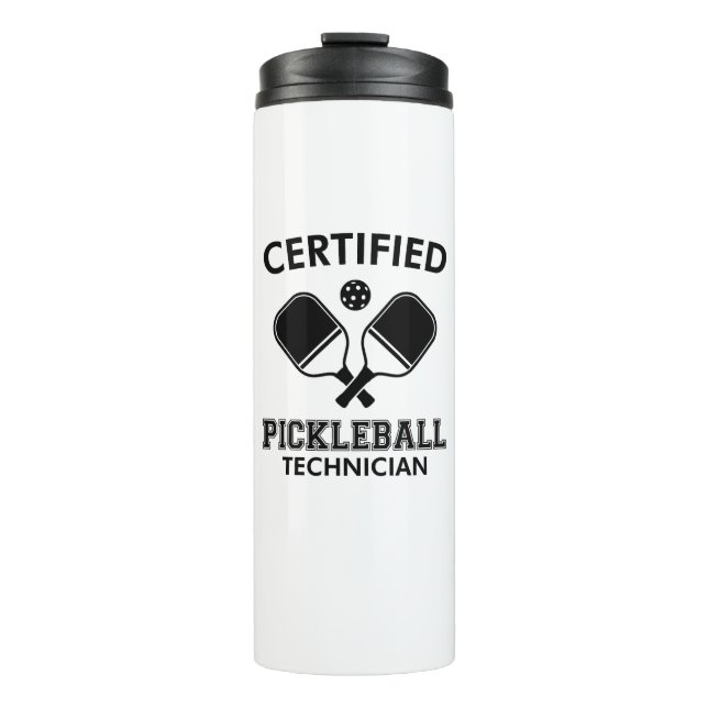 Termo Técnico de Pickleball Certificado (Anverso)