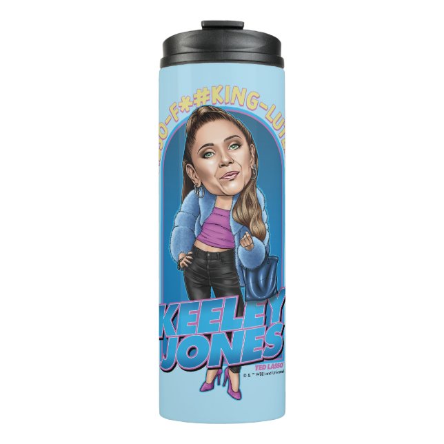 Termo Ted Lasso | Keeley Jones Bobblehead (Anverso)