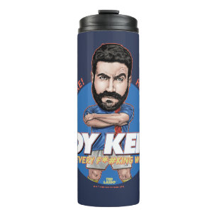 Termo Ted Lasso   Roy Kent Bobblehead