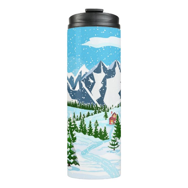 Termo tejido de rhombus geométrico hecho a mano con mold (Anverso)