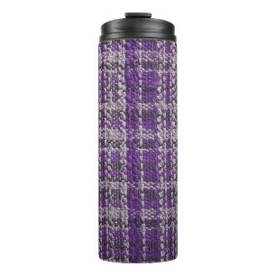 Termo Tejido morado: fondo texturado.