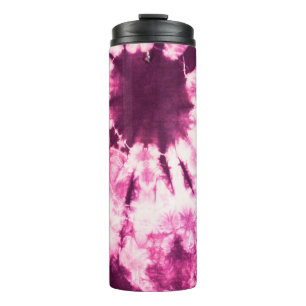 Termo Tejidos de batik de tinta morada para fondo y tex